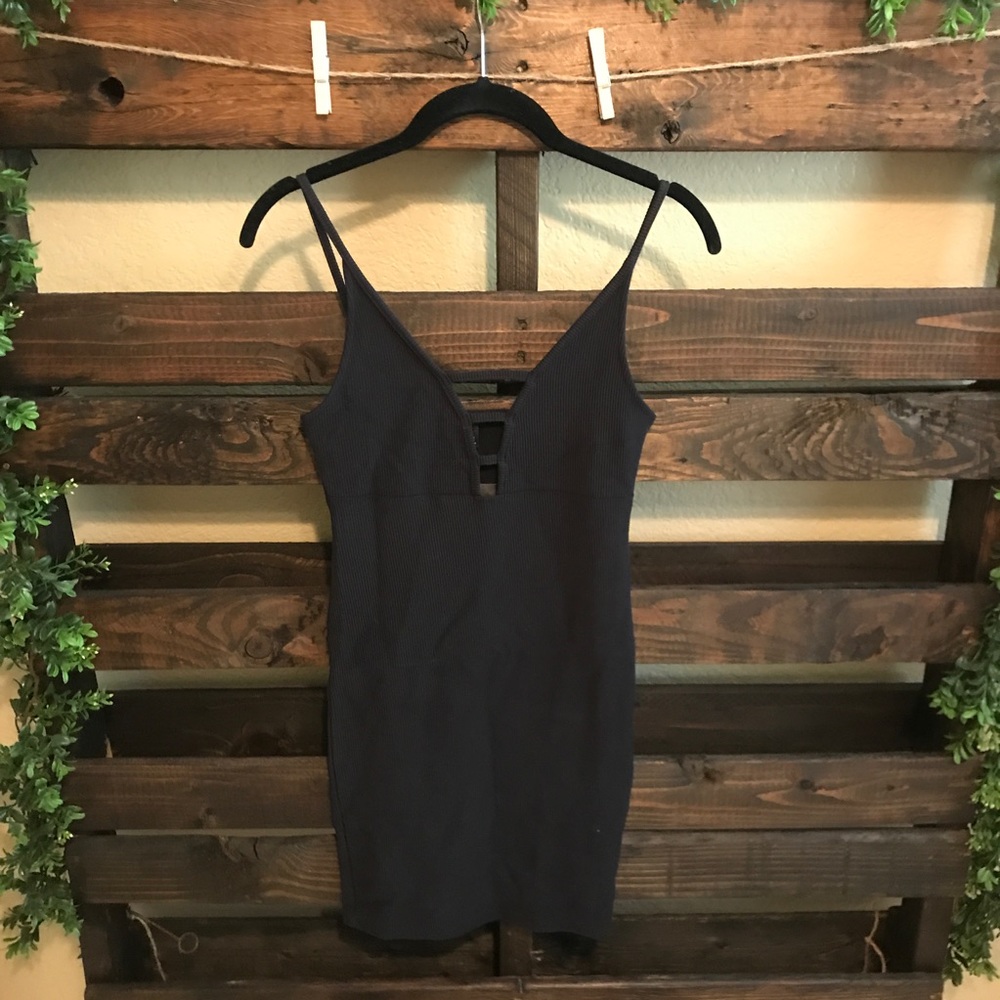 Topshop Black Bodycon Dress NWT!!